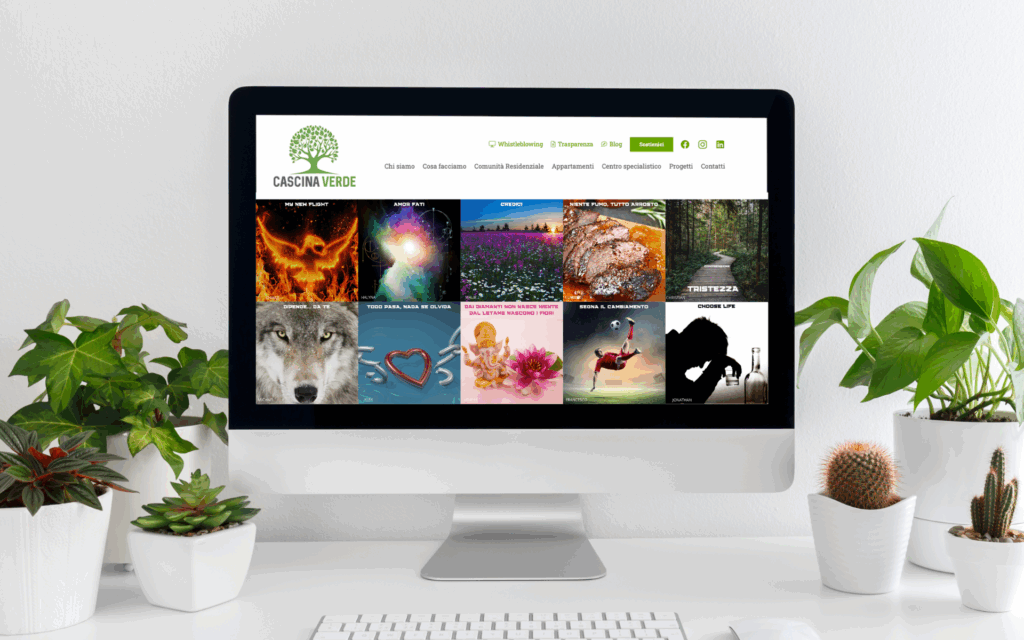 lavori del corso sui social media